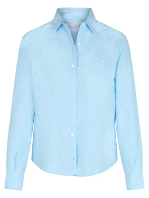 Camicia Classica Meredith in Cotone Sangallo