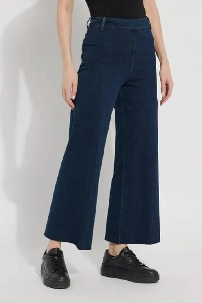 Erin Wide Leg Denim - Indigo