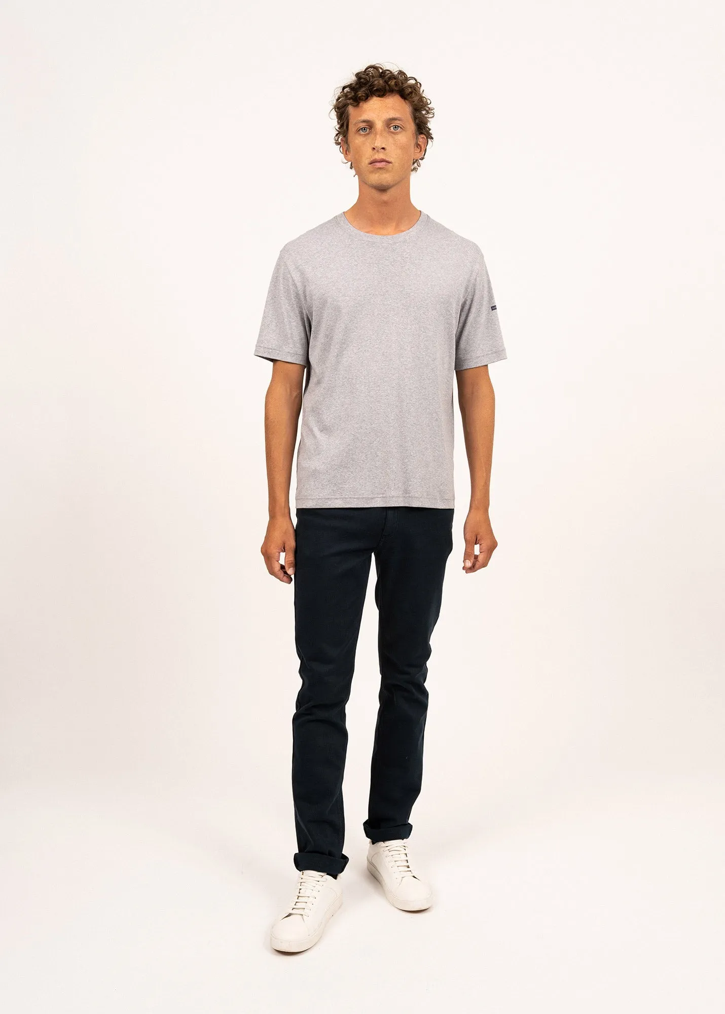 Jasper knit jeans - comfort fit, in blended cotton (AMIRAL)