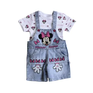 Stylish Minnie Girls Jumper Set