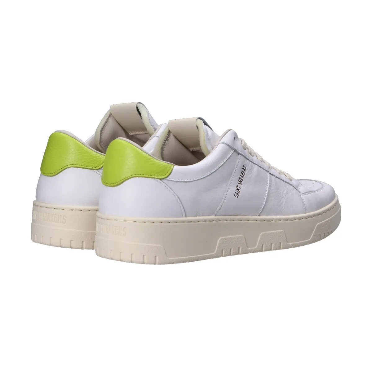 Saint sneakers golf in pelle bianca