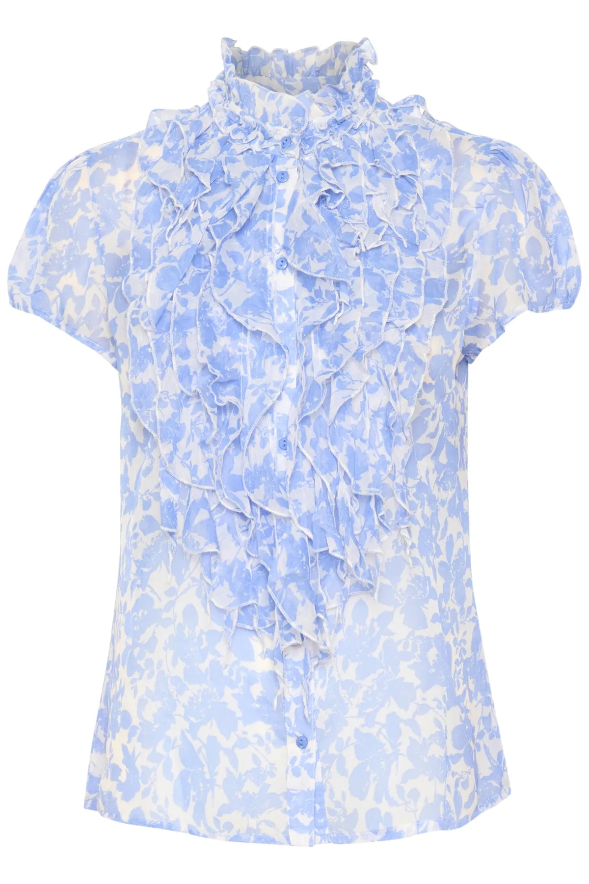 Saint Tropez Lilja Crinkle Shirt PREMIUM BRAND