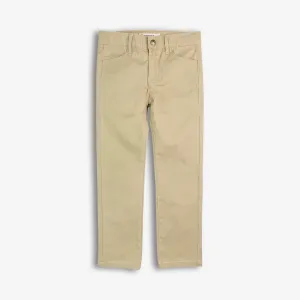 Skinny Twill Pant | Light Khaki